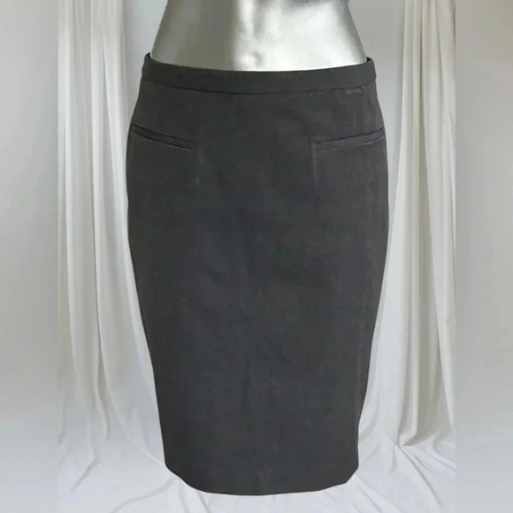 💟Women’s Banana Republic Grey Pencil  Skirt - Picture 1 of 15